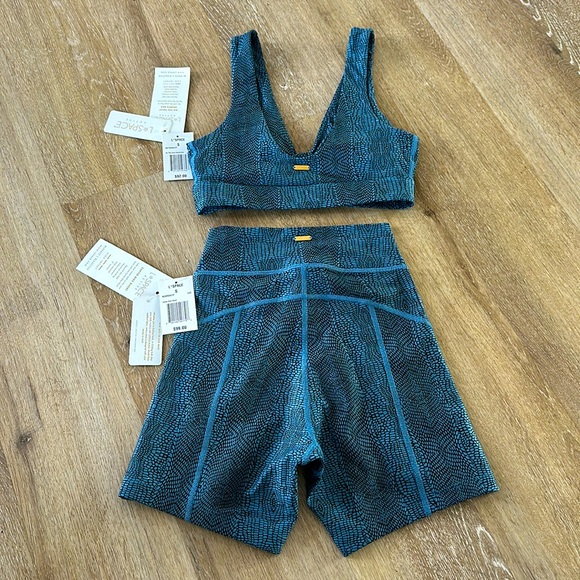 NWT L*Space SET! Carter bike short and do the twist sports bra set - Picture 5 of 16